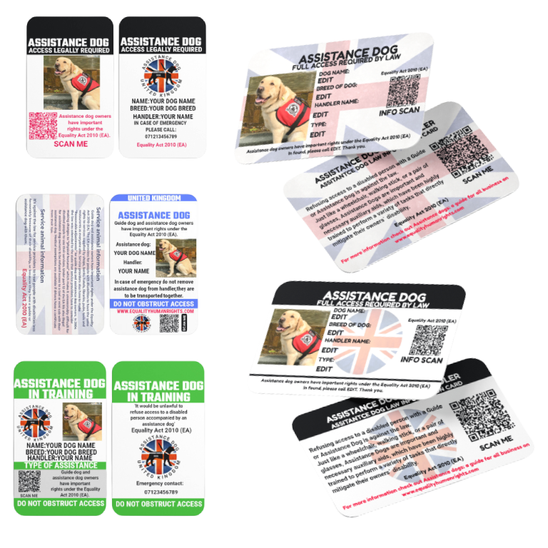 My Cms – Assistance Dog Do Not Required And Id Card. We Offering 