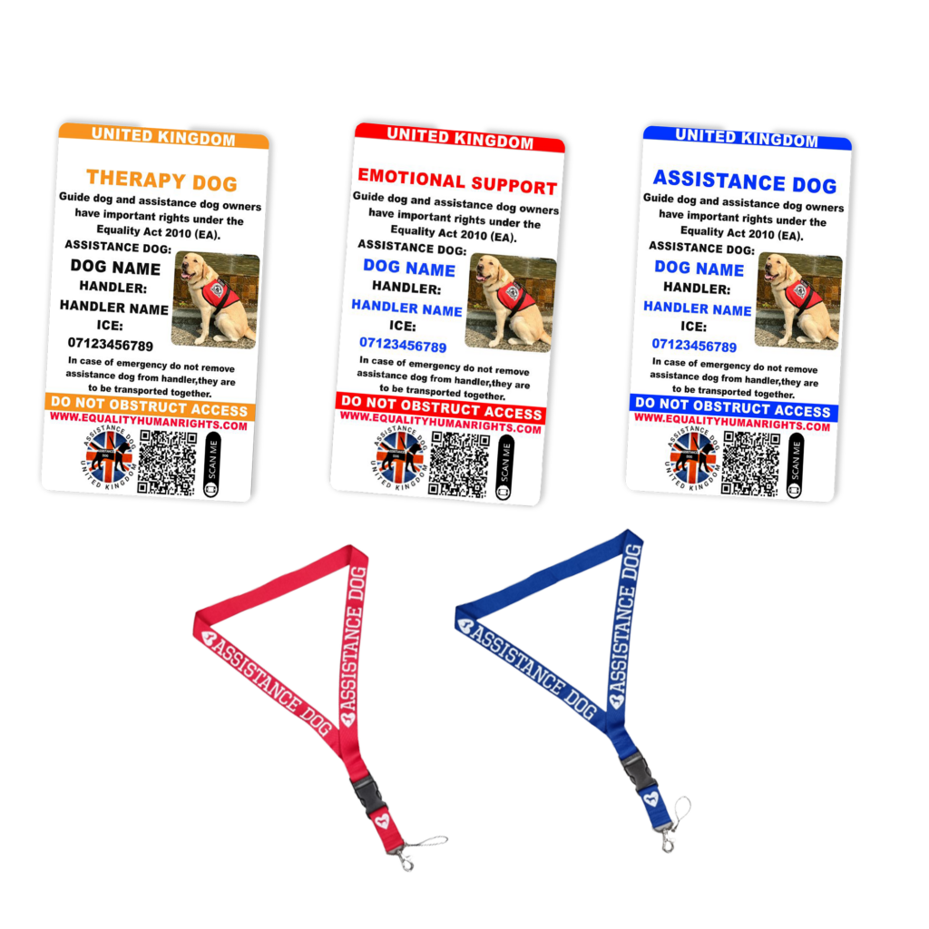 assistance dog card