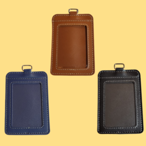 Durable Leather Card Holders Portrait
